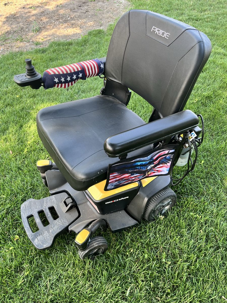 Pride Go-Chair Portable Electric Mobility Wheelchair