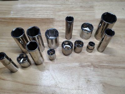 Craftsman 3/8" Drive SAE Loose Sockets, 14 pcs