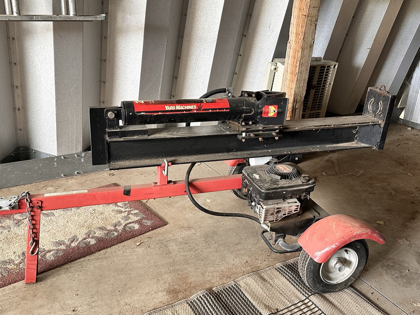 25 ton log splitter