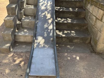 10' Metal kids slide