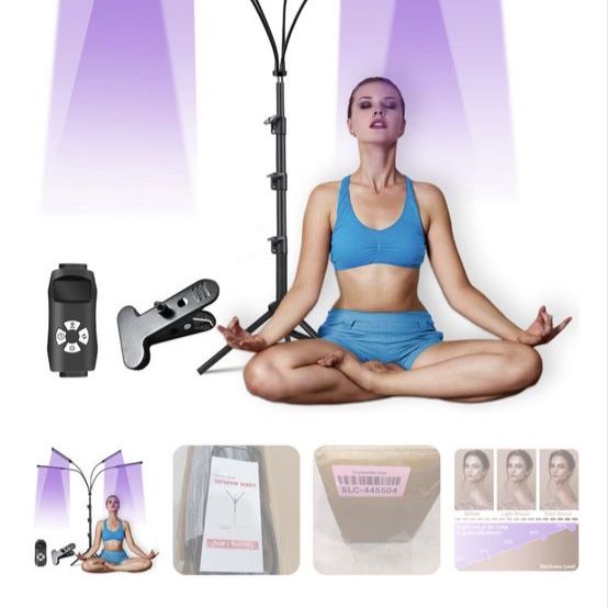 UV Tanning Lamp with Stand & Remote, Full Body Home Tanning Light, New in Box