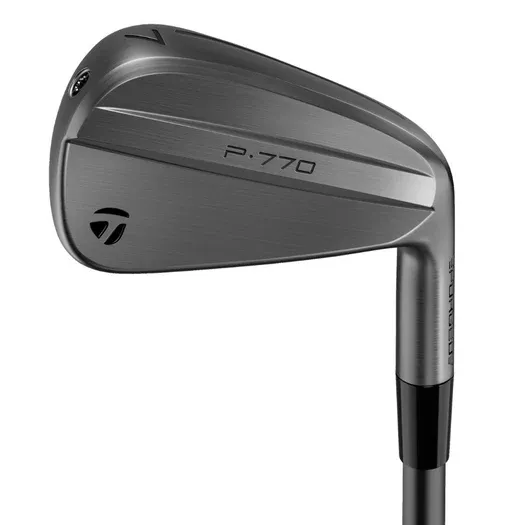 Left Handed 2025 Taylormade P-770 4-PW, Standard Loft, Mid-Size Grips