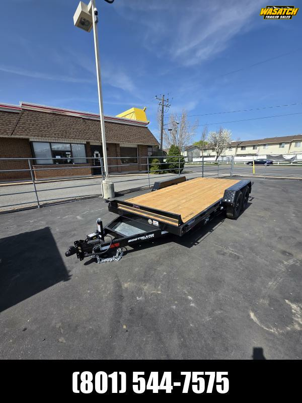 2025 Southland Trailers 7X16 LBAT7 Flatbed Equipment Trailer
