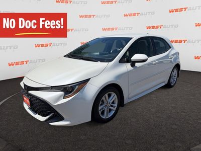 2019 Toyota Corolla Hatchback SE