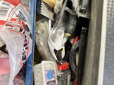 Variety of tile tools and tile cutter