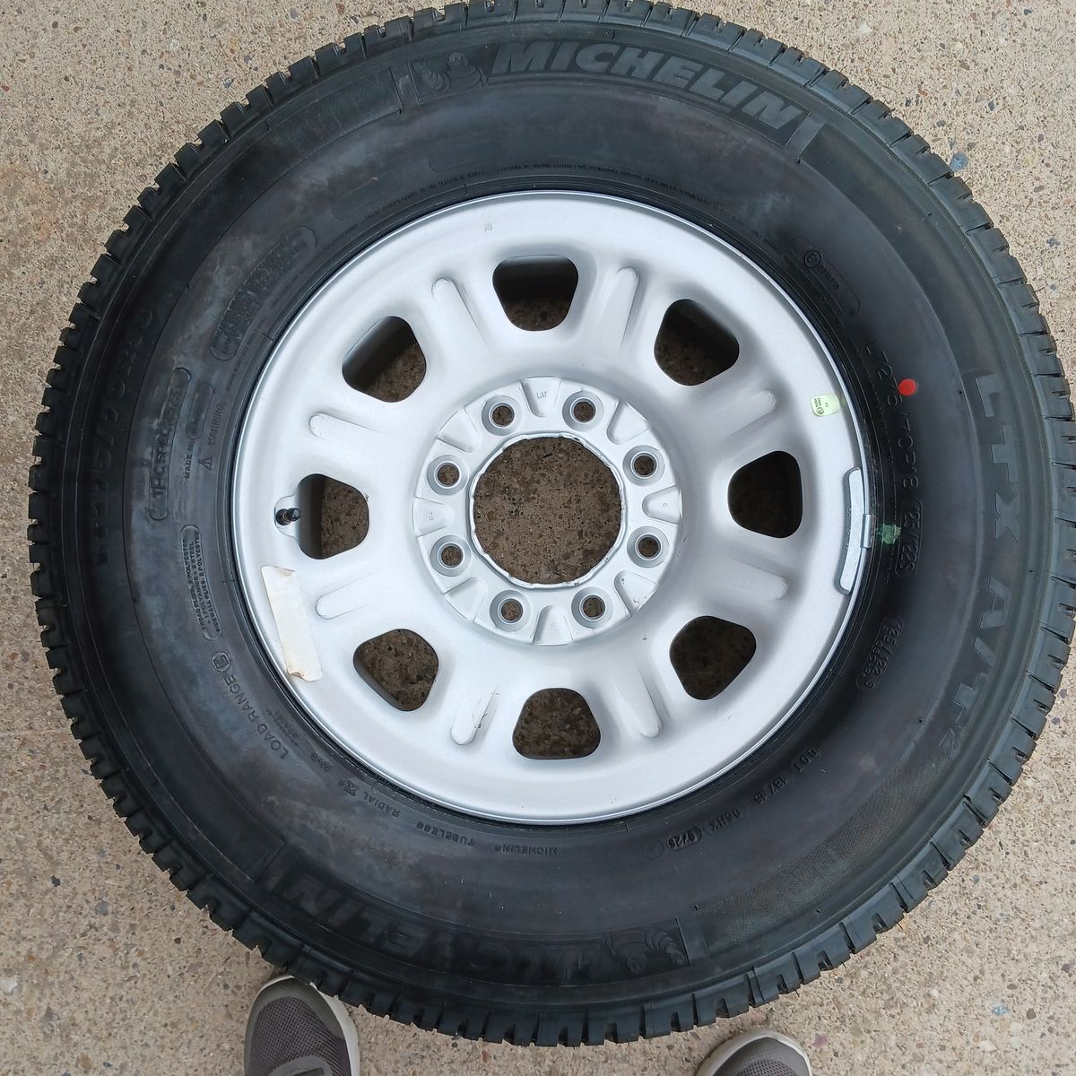 Michelin tire & GM wheel