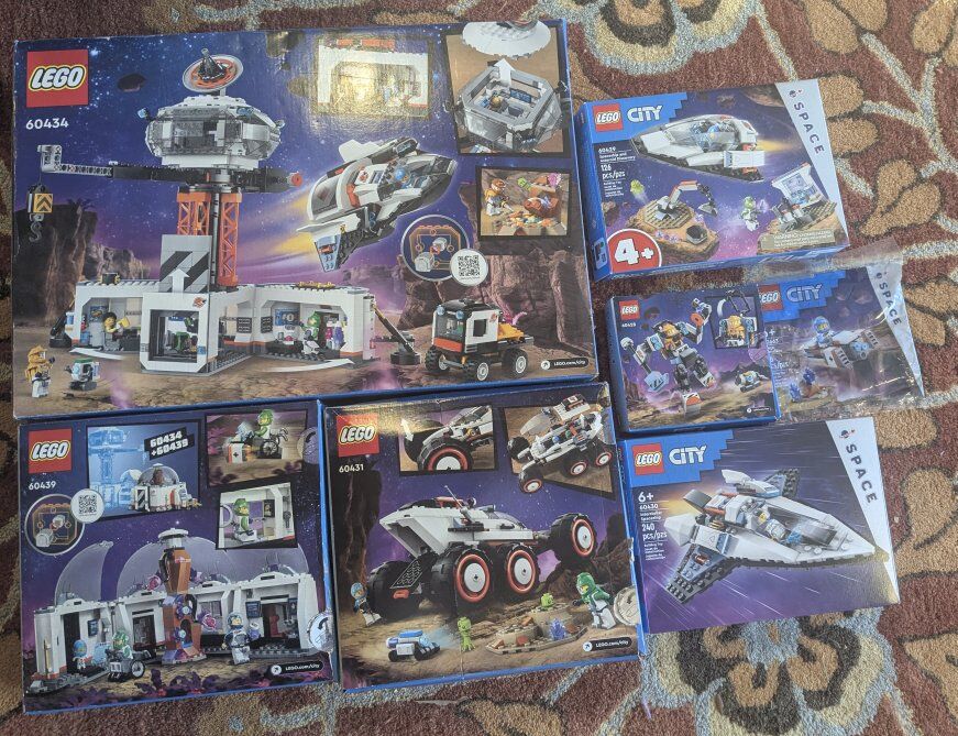 lot of Lego Space