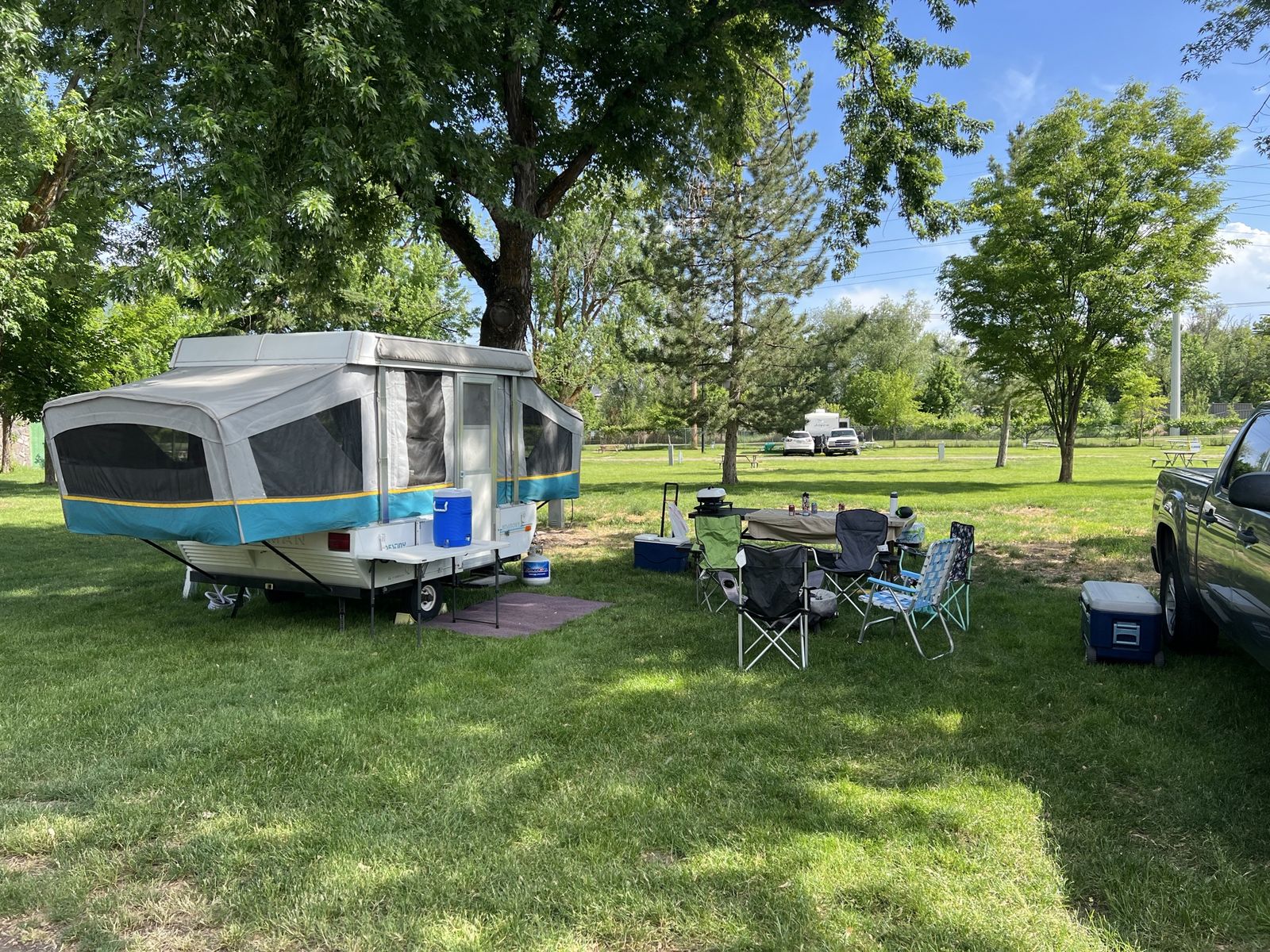 Coleman Tent Trailer