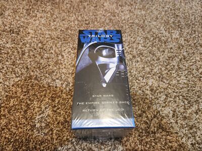 VHS Star Wars Set in the original package