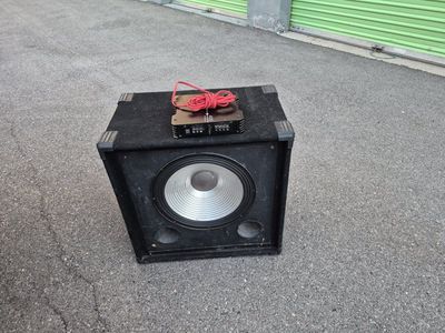 Subwoofer 15" & 400w Amp