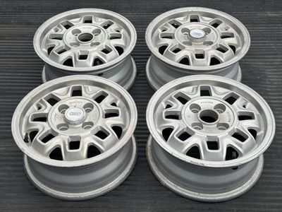 13” Aluminum OEM Audi Wheels - 4x100 - 13x5.5” - 811601025A