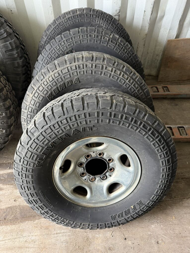 Ford Super Duty Steel Rims And Tires