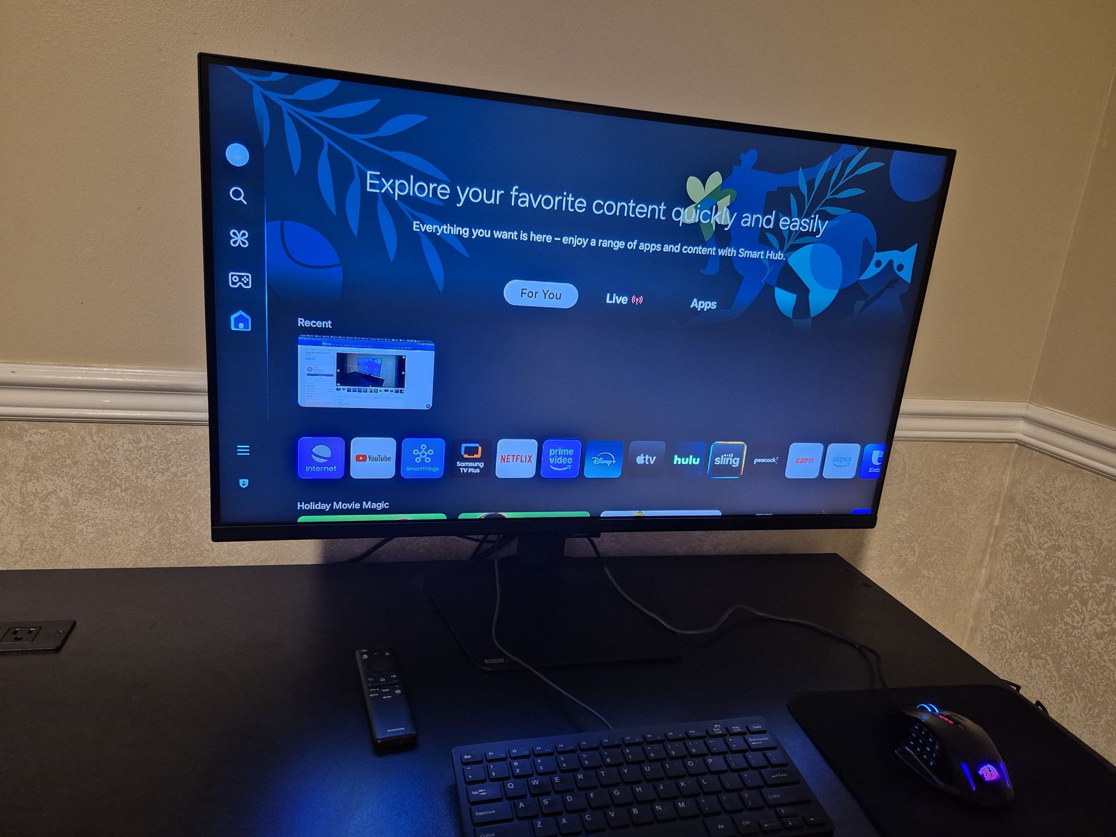 Samsung Odyessy G7 32" 4k 144hrz gaming monitor