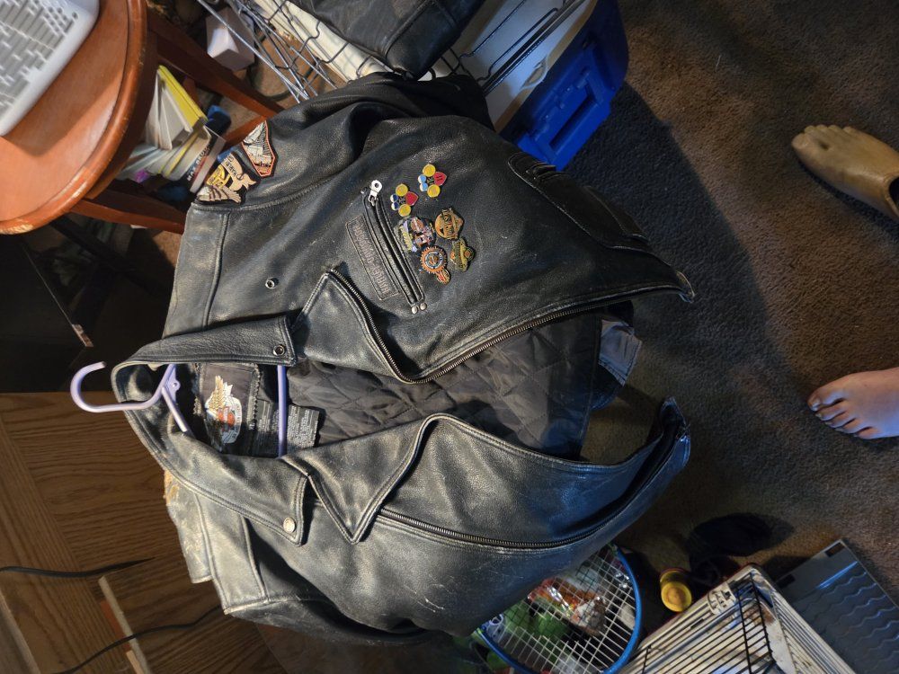 leather jacket