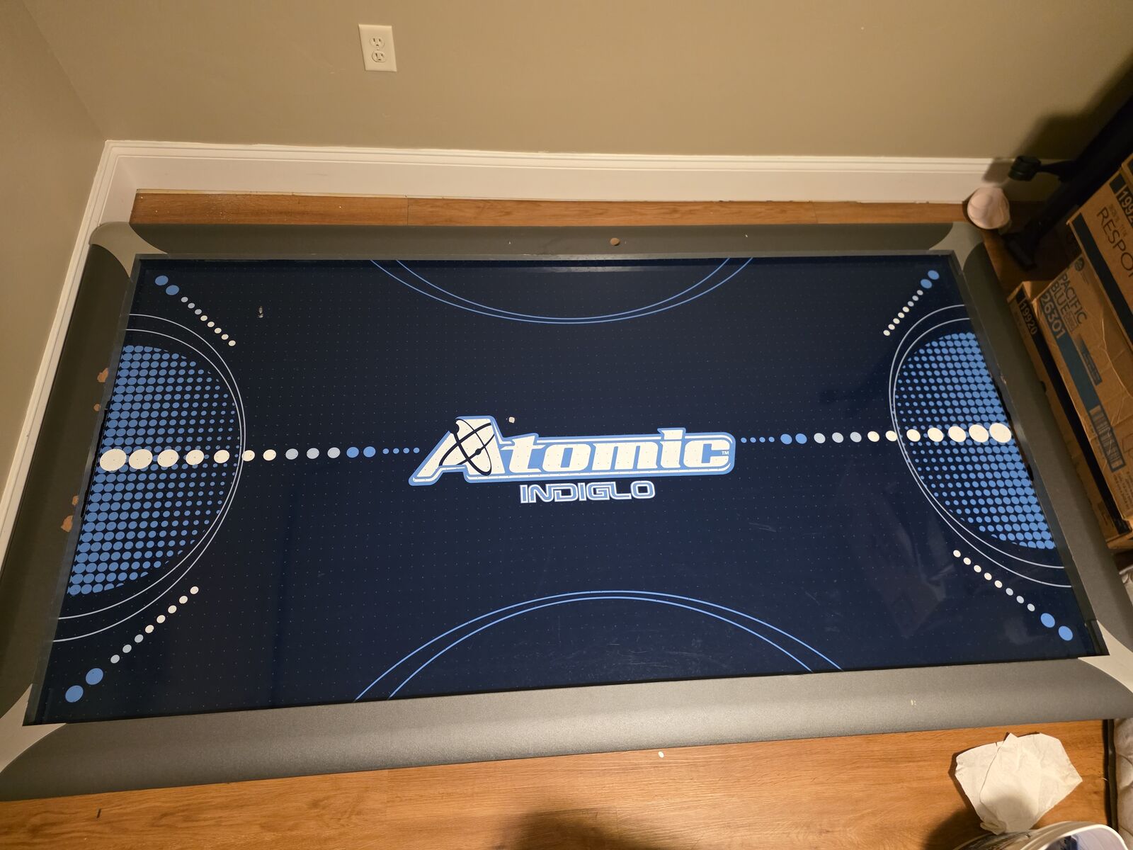 Atomic World Air Hockey Table