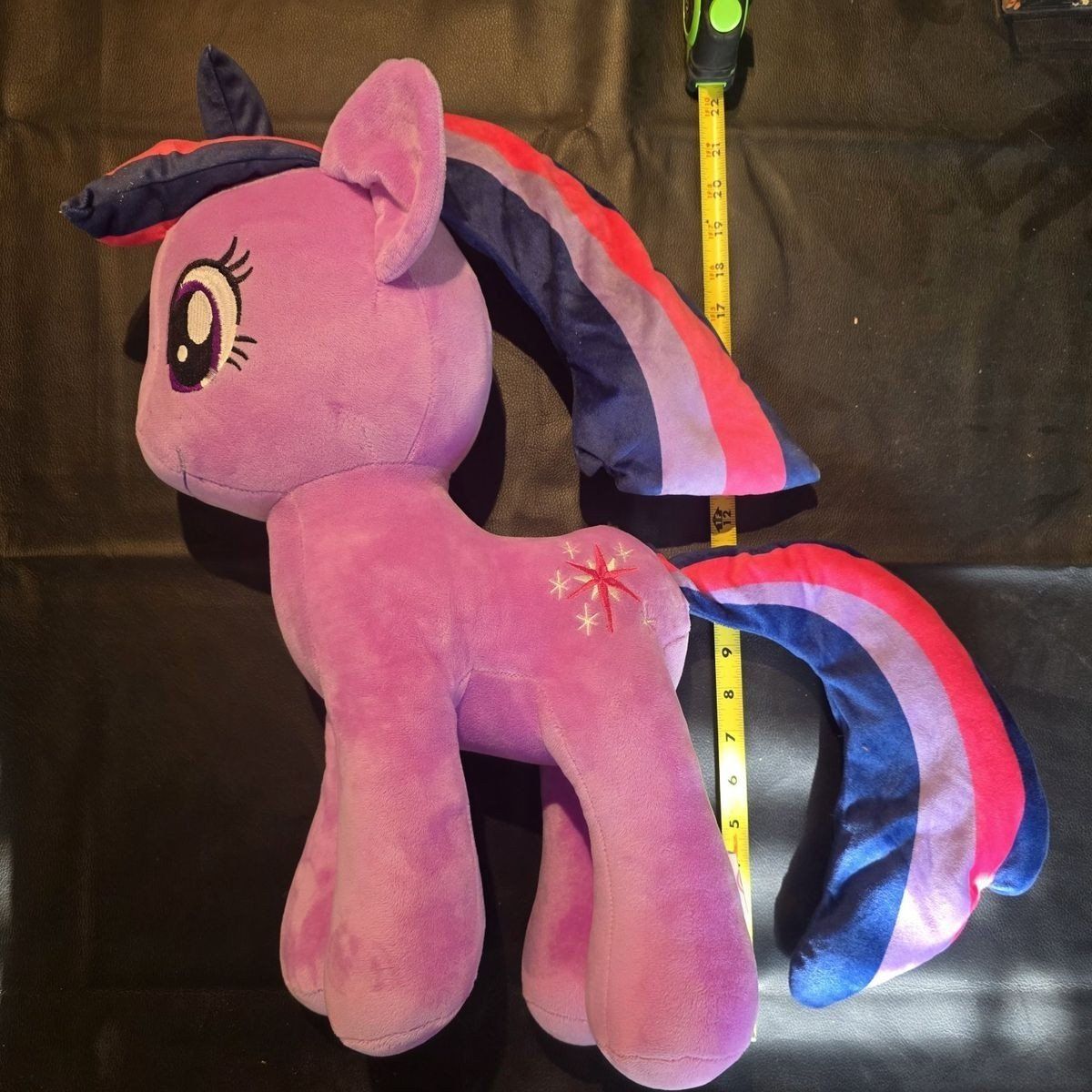 Large My Little Pony Twilight Sparkle Purple Plush Stuffed Animal 22"