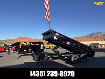 2026 Big Tex Trailers 7X16 15.9K 14GX GN Dump Trai