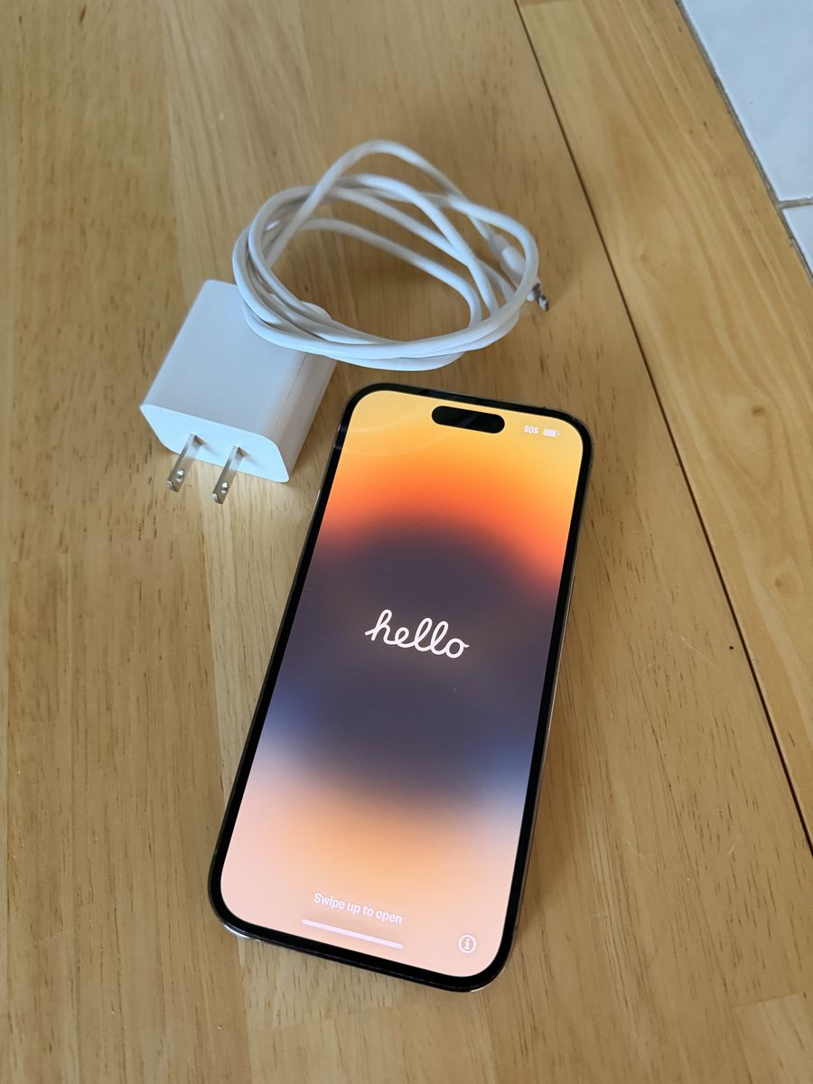 iPhone 14 PRO 128 GB storage