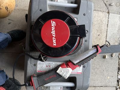 Snap on retractable light 850 lumen