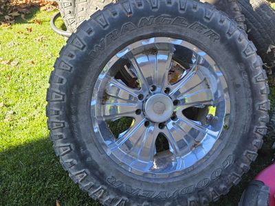 Rims with tires