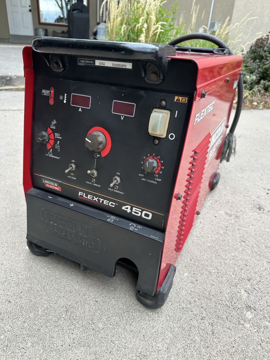 Lincoln electric flextec 450 welder