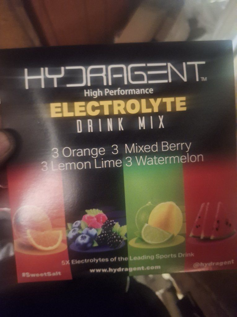 hydragent electrolyte drink mix