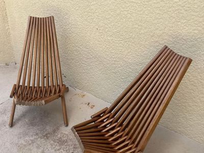 Real Authentic Melino Low Profile Patio Chairs