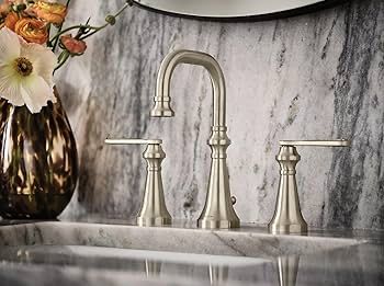 New! Brushed Nickel Bathroom Faucet (2-handle)