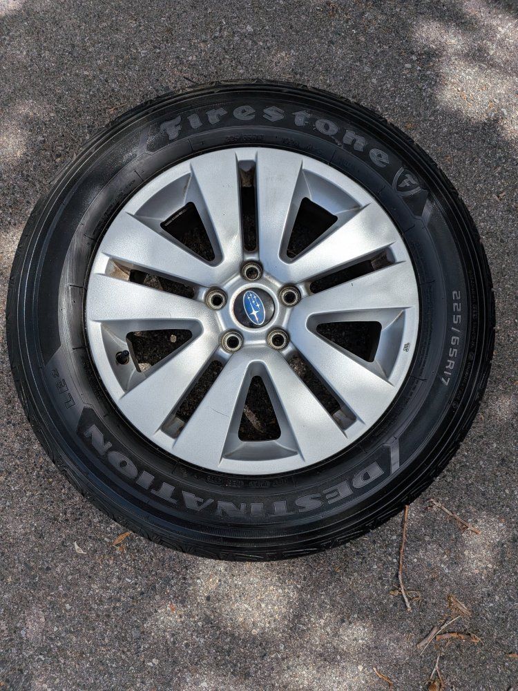 Firestone Destination LE2 Tire with Rim - 225/65R17 All-Season