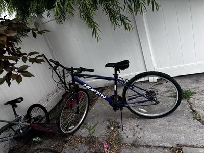 Blue bike