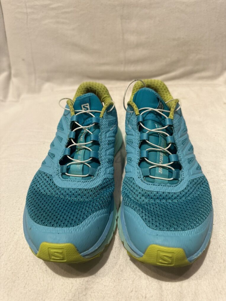 Salomon Sense Pro Wmns 8.5 Beach Blue Trail Shoes