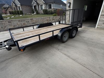 2020 Echo Advantage Tandem Axle Trailer 7x14