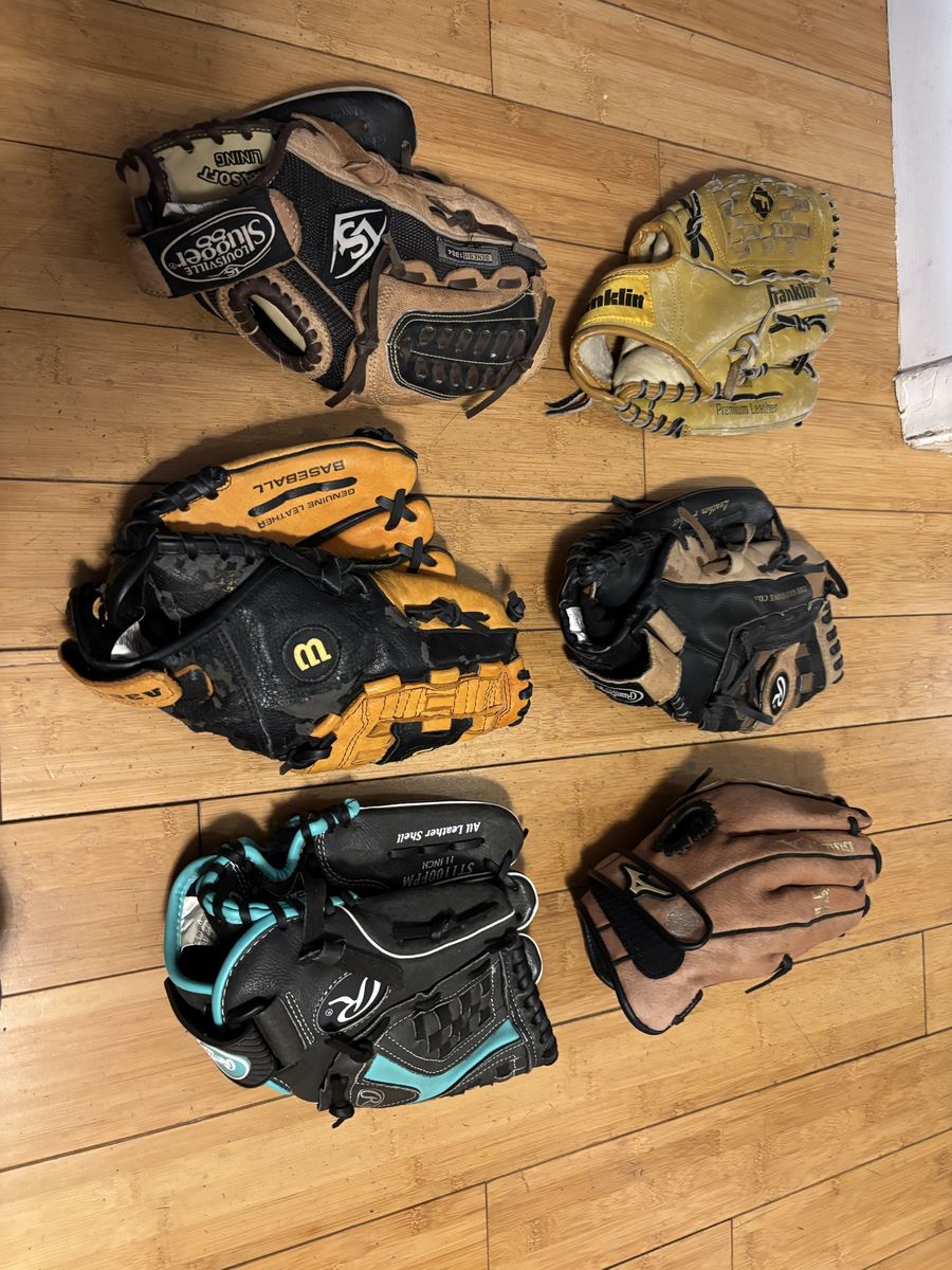 Baseball Mitts For Sale.    Your Choice $25 Each