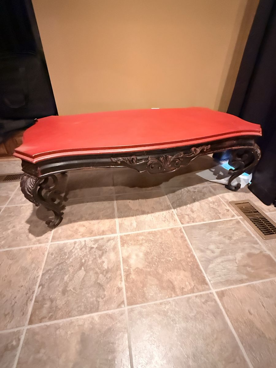 Red Coffee Table
