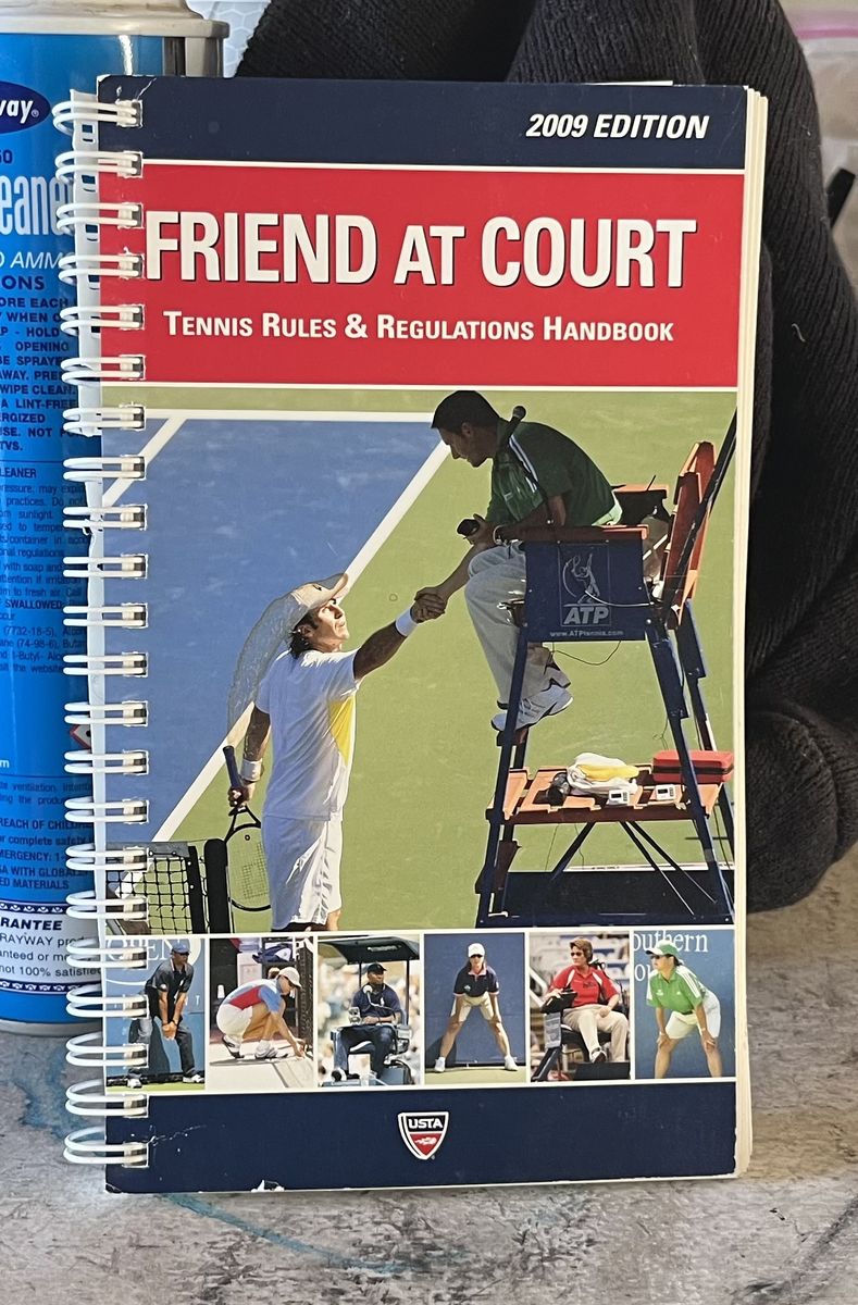 USTA 2009 Edition Friend At Court Tennis Rules & Regulations Handbook