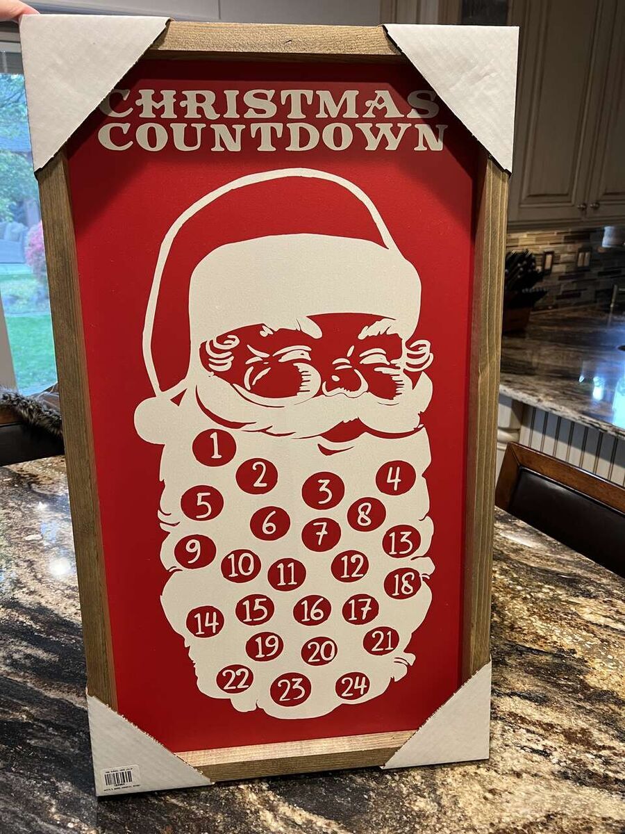 Santa's Beard Countdown Calendar from SUNDANCE CATALOG-NEW