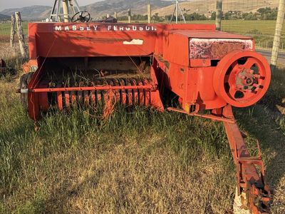MF124 parts baler