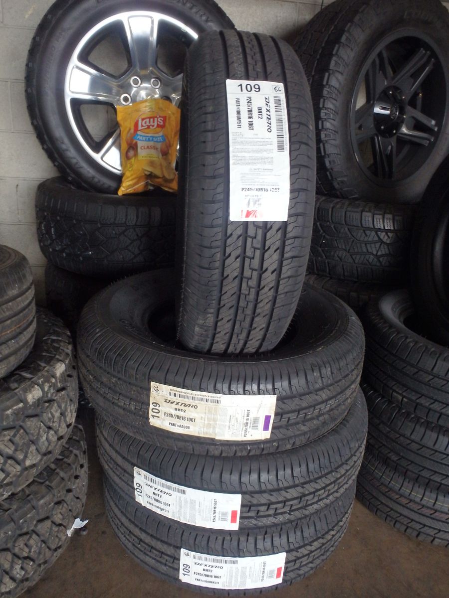 245/70R16 DEXTERO DHT 2 SET OF BRAND NEW TIRES