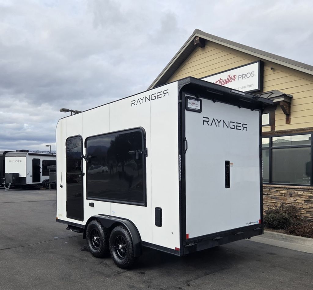 2026 Raynger 7x14 / 7.5x14 Off Road Toy Hauler Travel Trailer, Insulated, A/C, Heat New