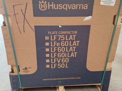 Husqvarna LF 75 LAT Plate Compactor (16.54in Plate Width)