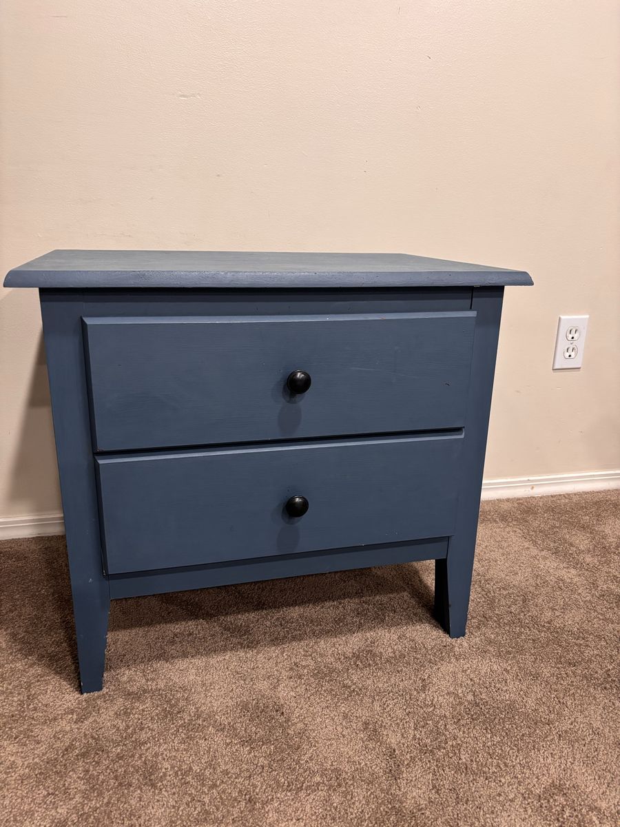 2 drawer dresser end table