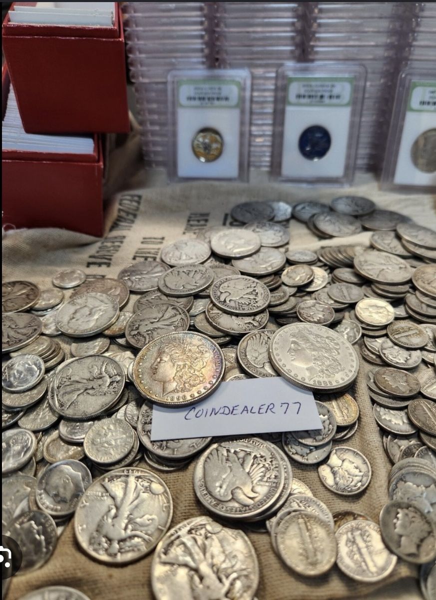 Want to buy wtb coin collections large or small