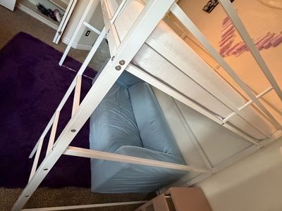 Full Metal Loft Frame W/Mattresss