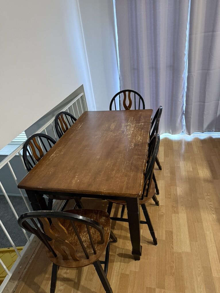 Table And chairs
