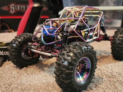 Traxxas trx4m based TCRC tube caged crawler