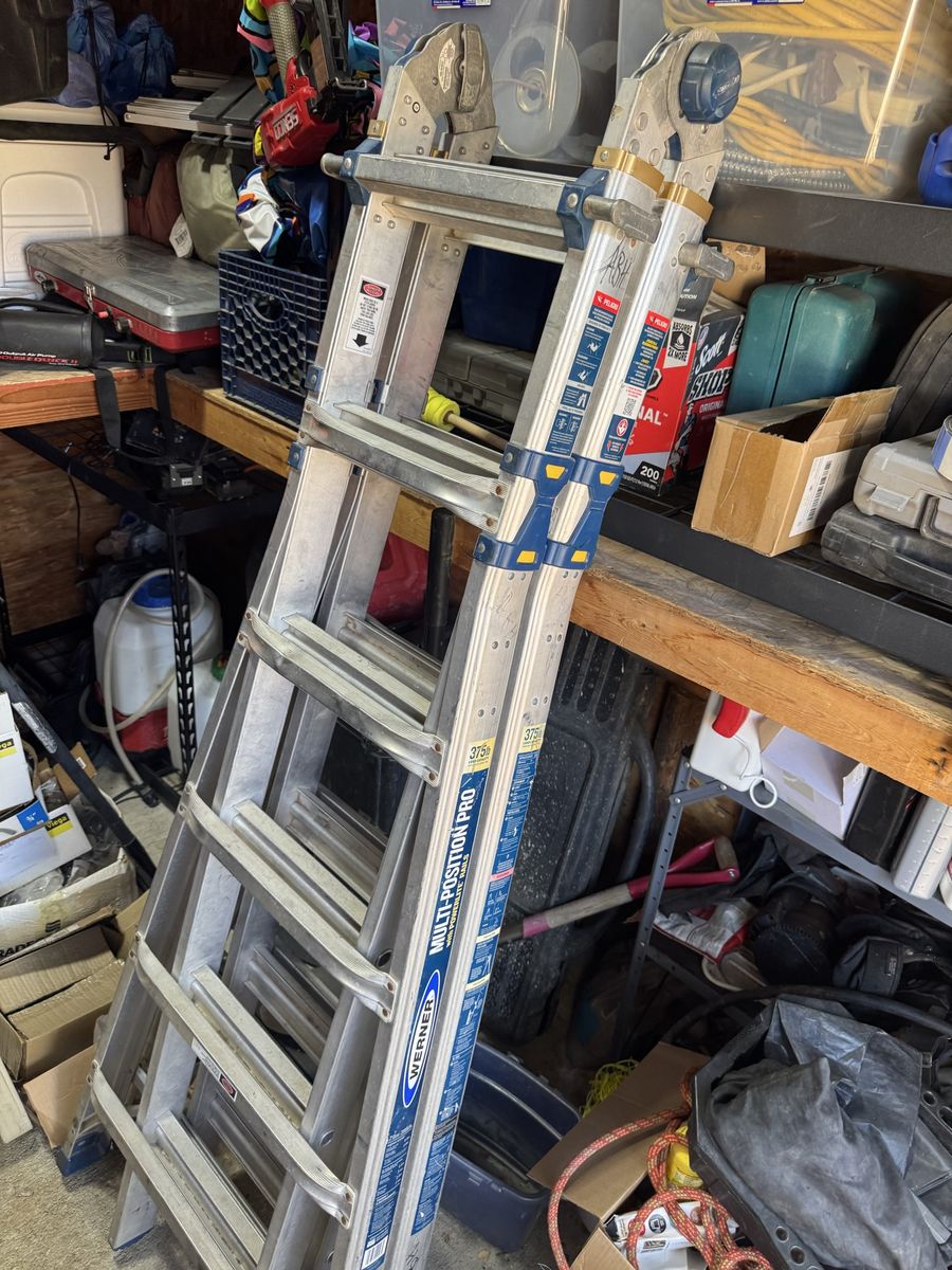 Werner 10-Foot Multi-Position Pro Aluminum Ladder