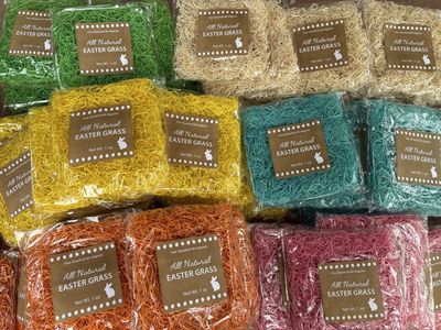 New Packs of Natural Easter Grass - 60 available