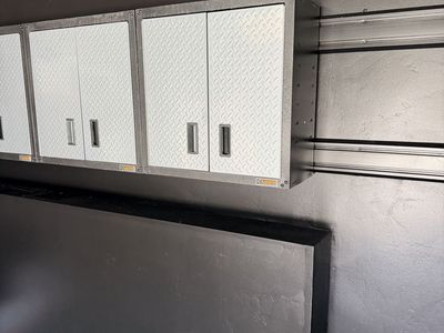 Gorilla (Gladiator) Garage Cabinet & Shelving System w/ Golf Bag Holders - Excellent Condition