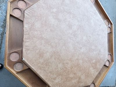 Vintage Poker Table