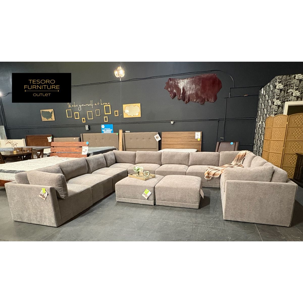 MEGA 12 PIECE MODULAR SECTIONAL WE OFFER DELIVERY